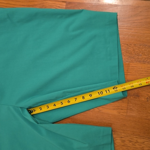 LIZ CLAIBORNE BRAND WOMEN'S PLUS PULL-ON GREEN BERMUDA MID-RISE SHORTS SIZE 3X - Picture 7 of 12